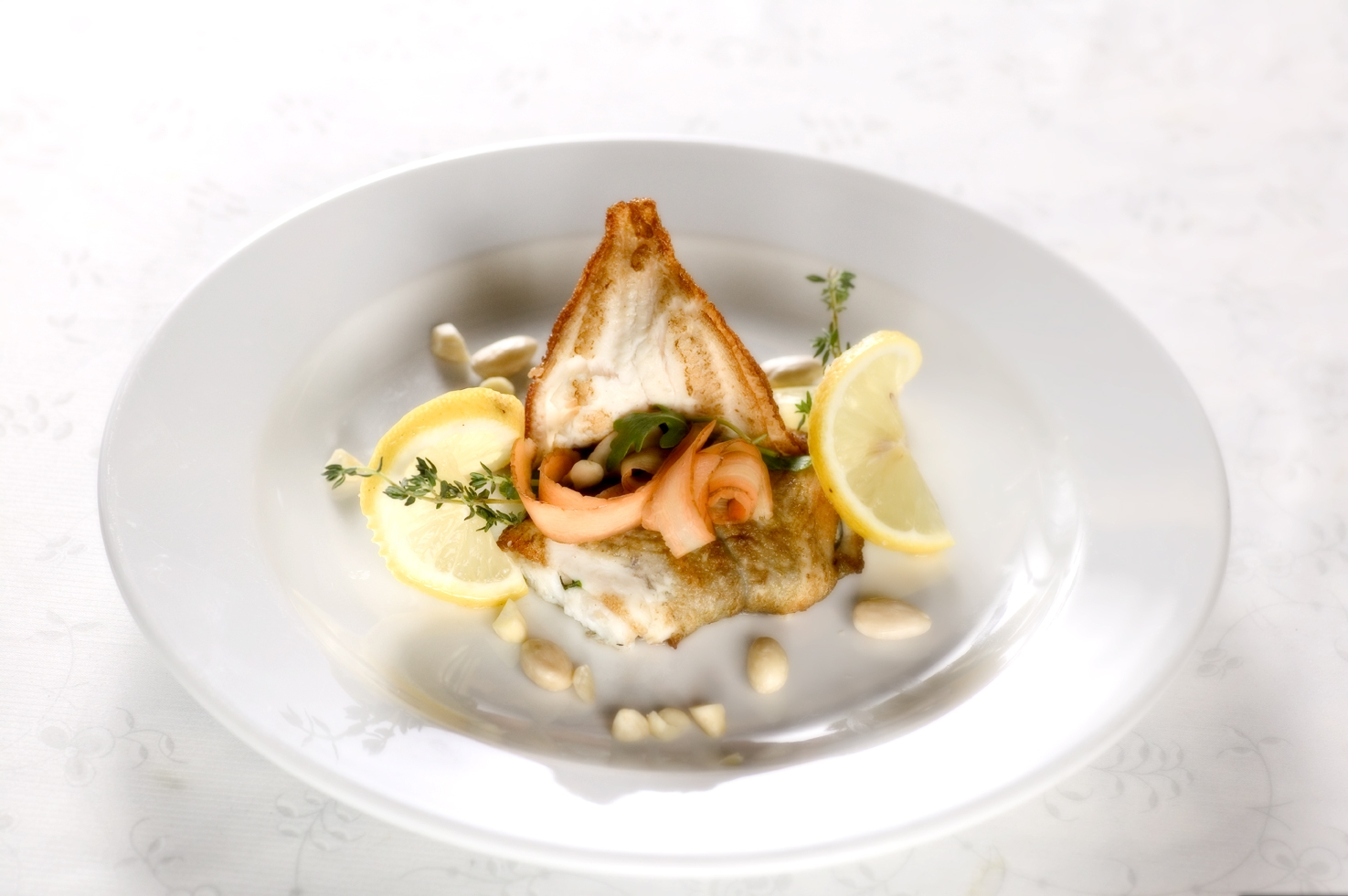 Rødspætte "alla mugnaia"