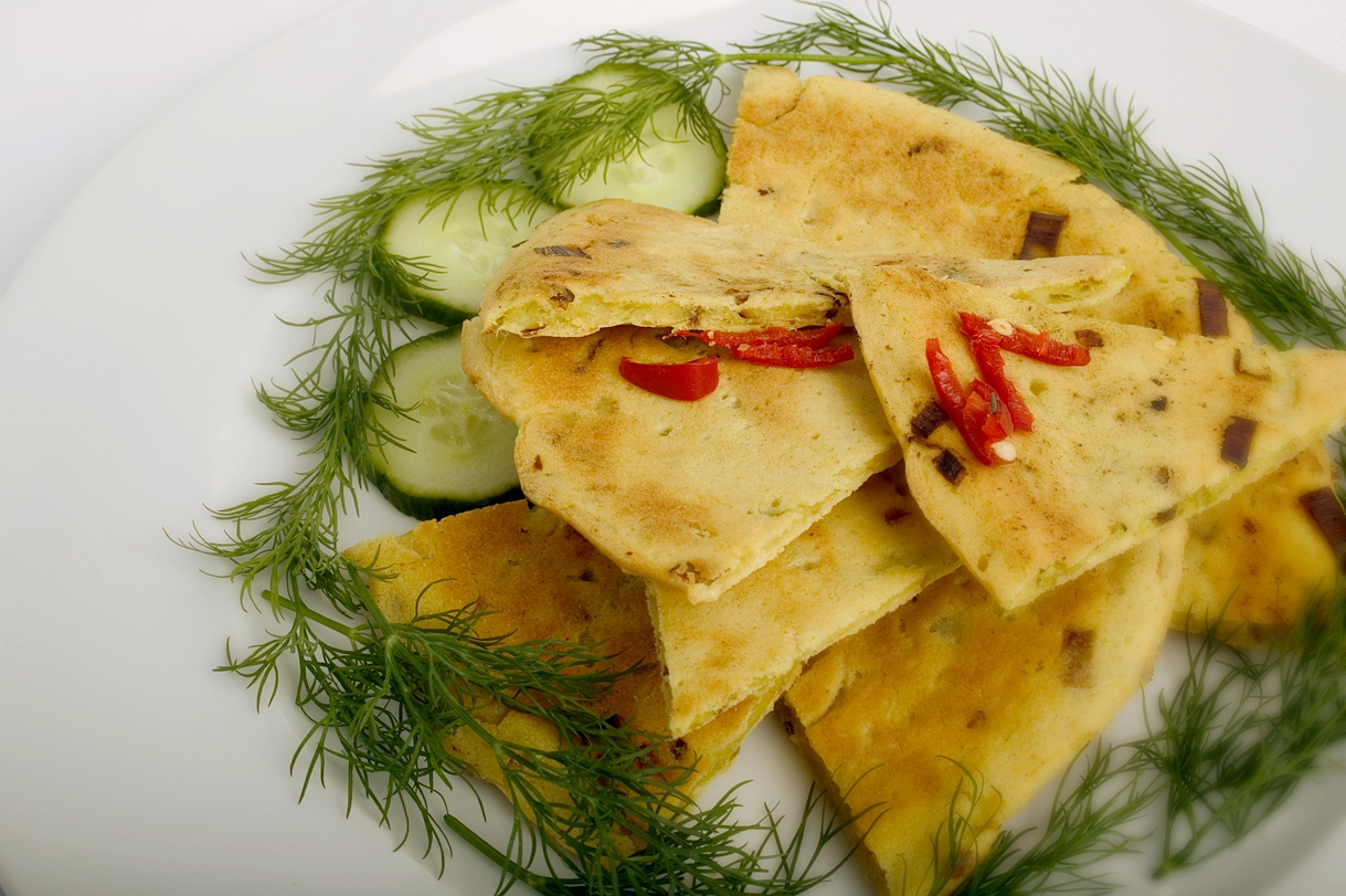 Majsbrød bagt i pande