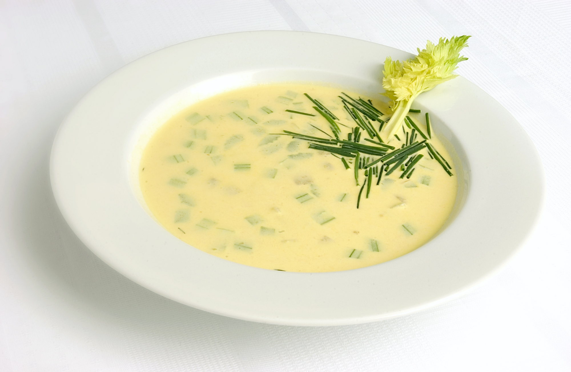 Selleri- og kartoffelsuppe