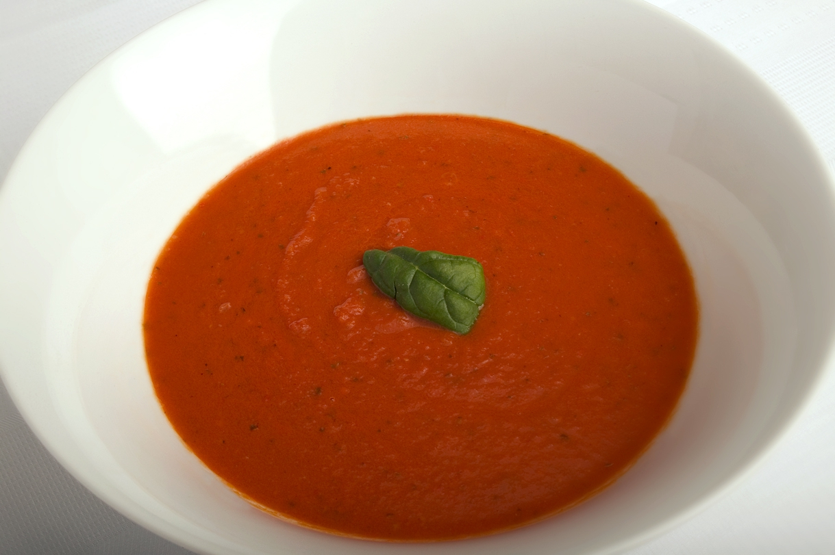 Krydret tomatsuppe