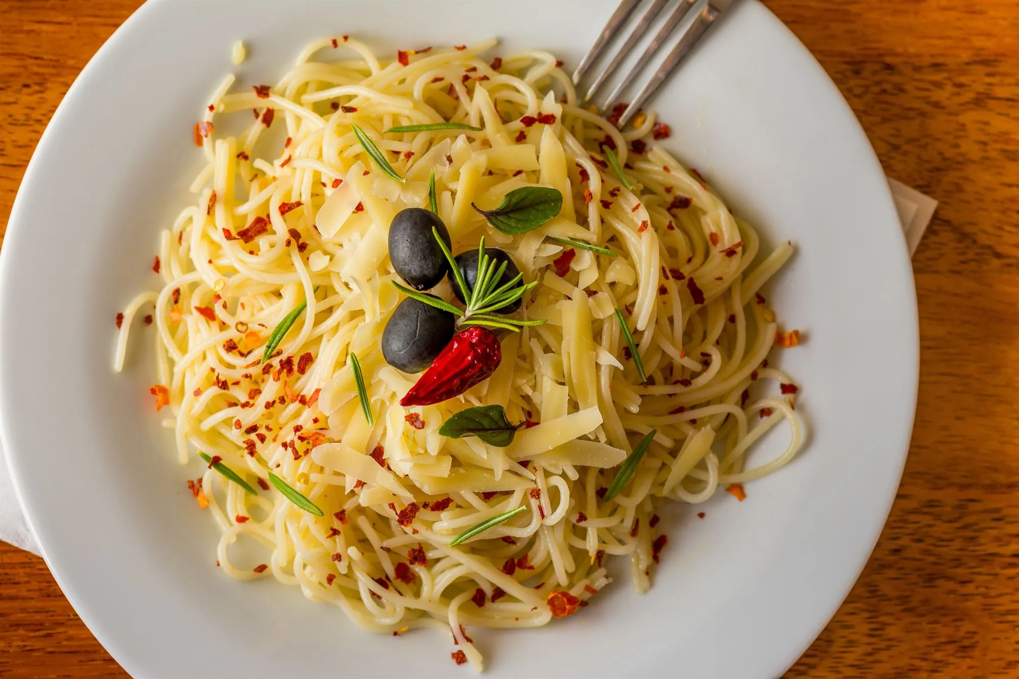 Spaghetti aglio olio