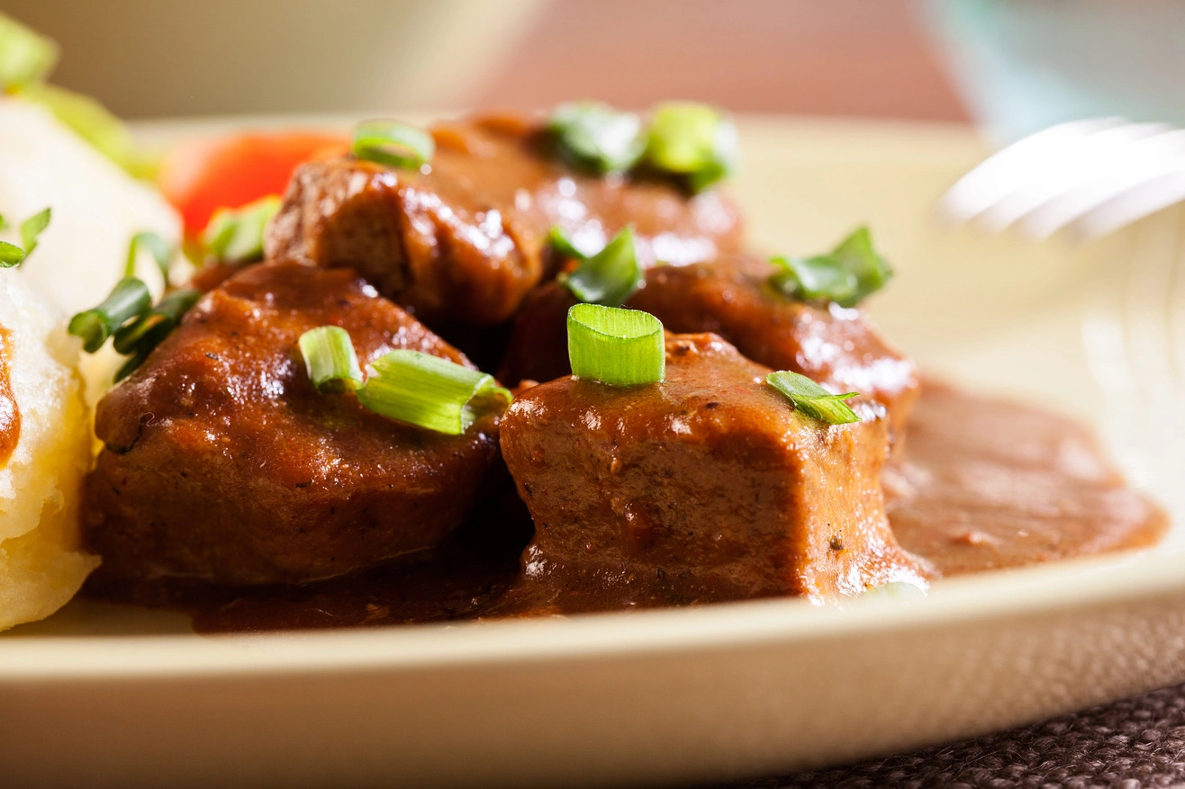 Langtidsbraiseret Okseculotte