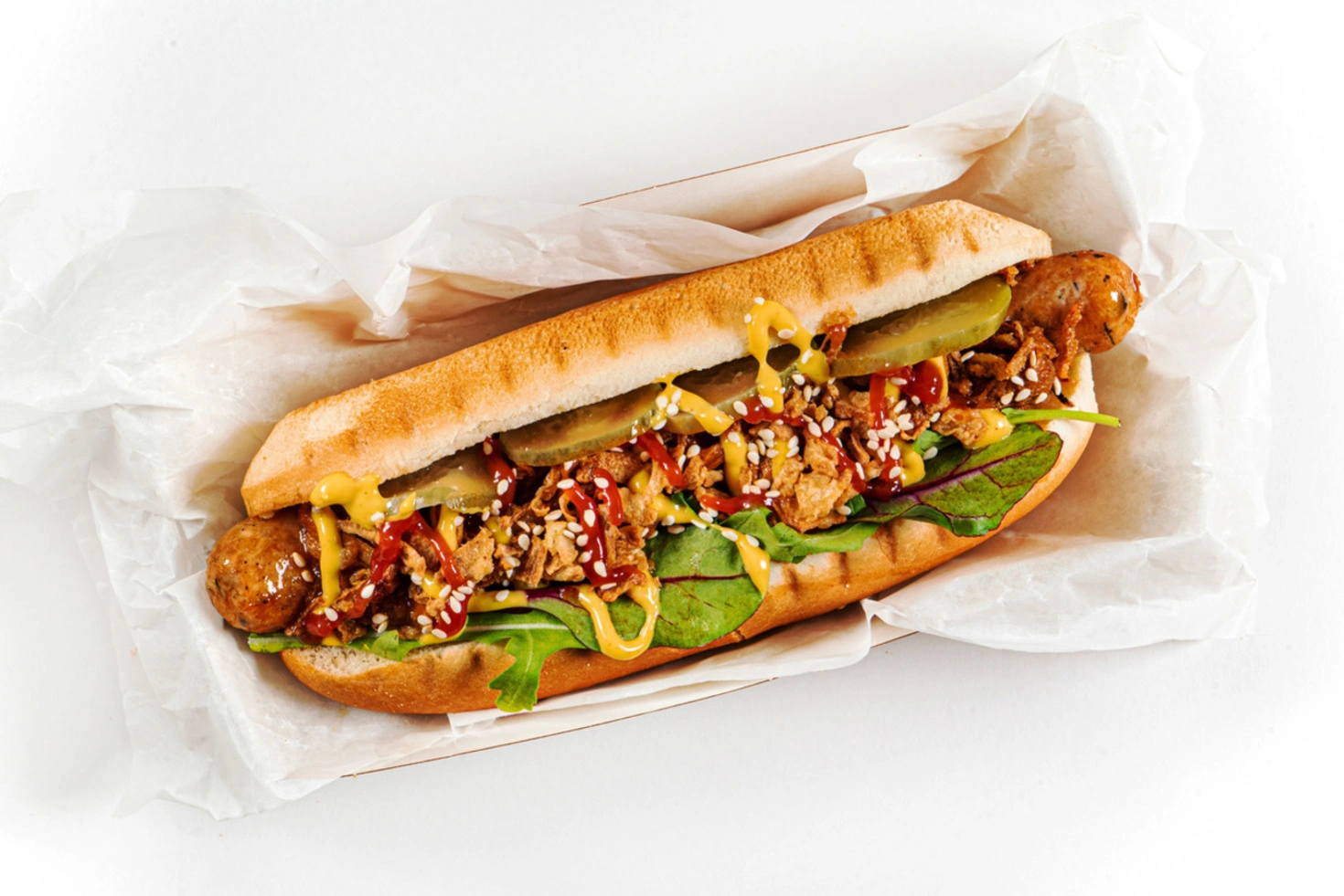 Hjemmelavede hotdogs