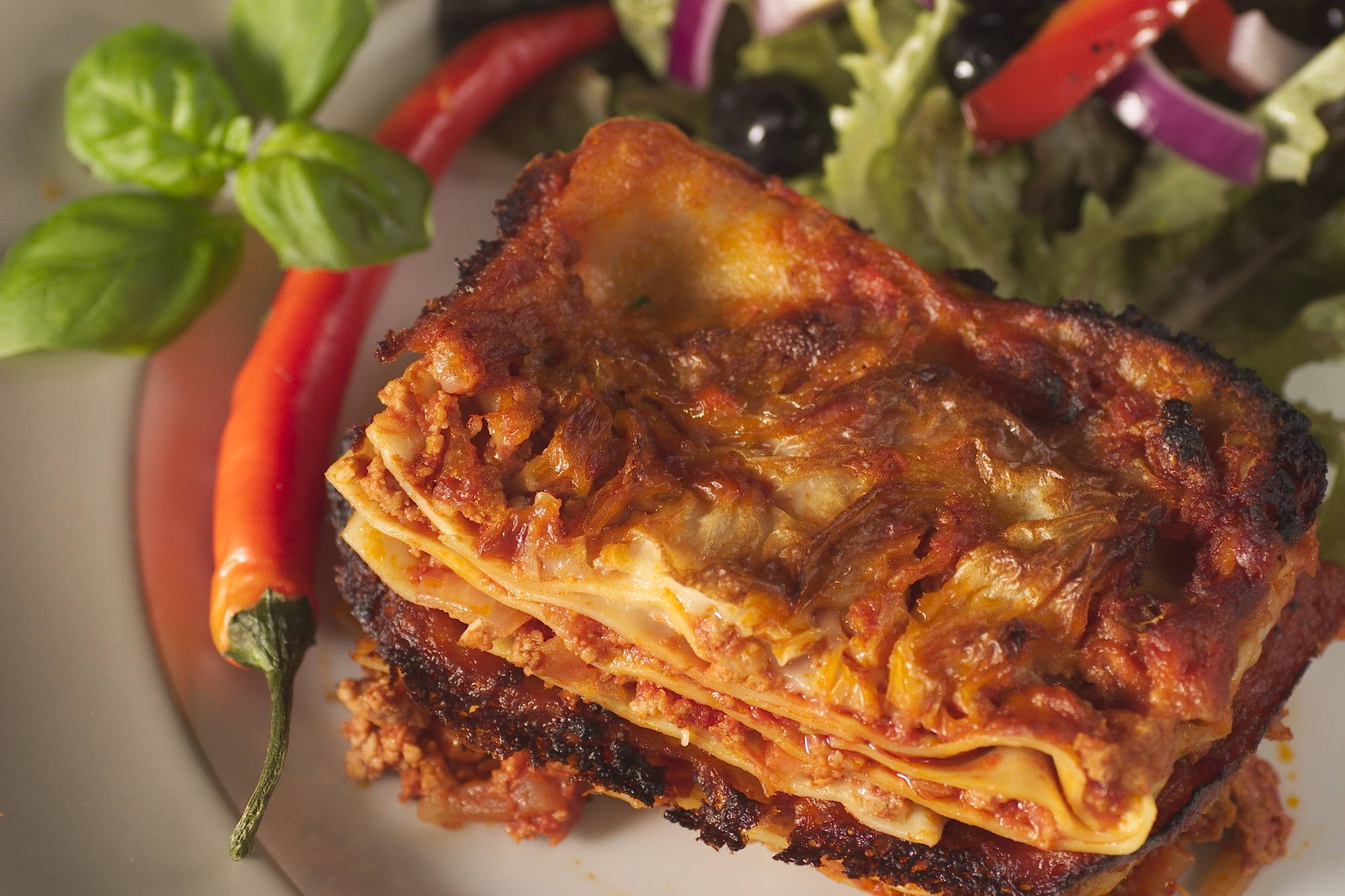 Hjemmelavet lasagne