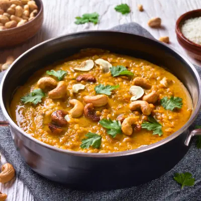 Cremet vegetarisk one pot med linser