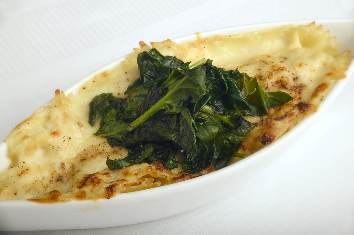 Ovnbagt pasta med ost