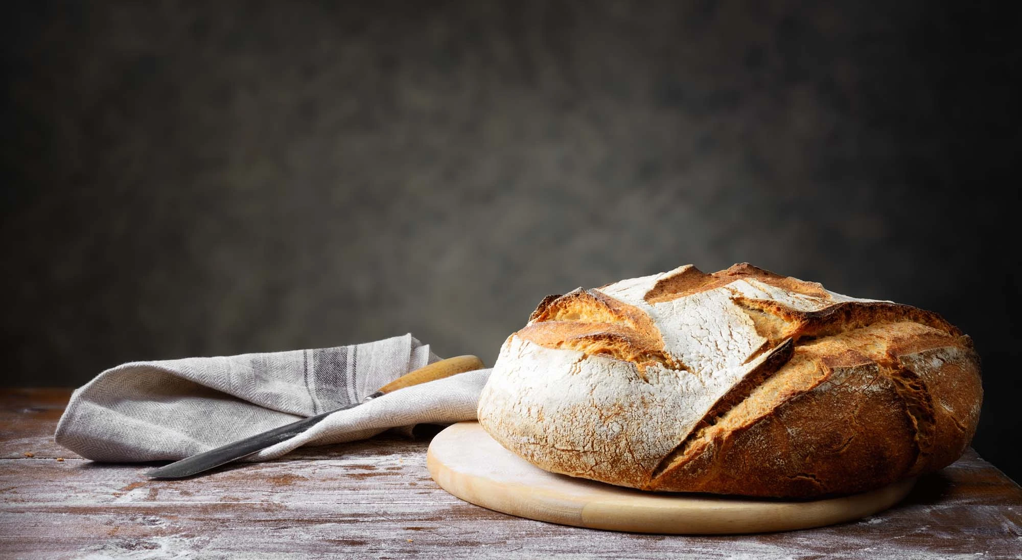 Italiensk hvedebrød på surdej