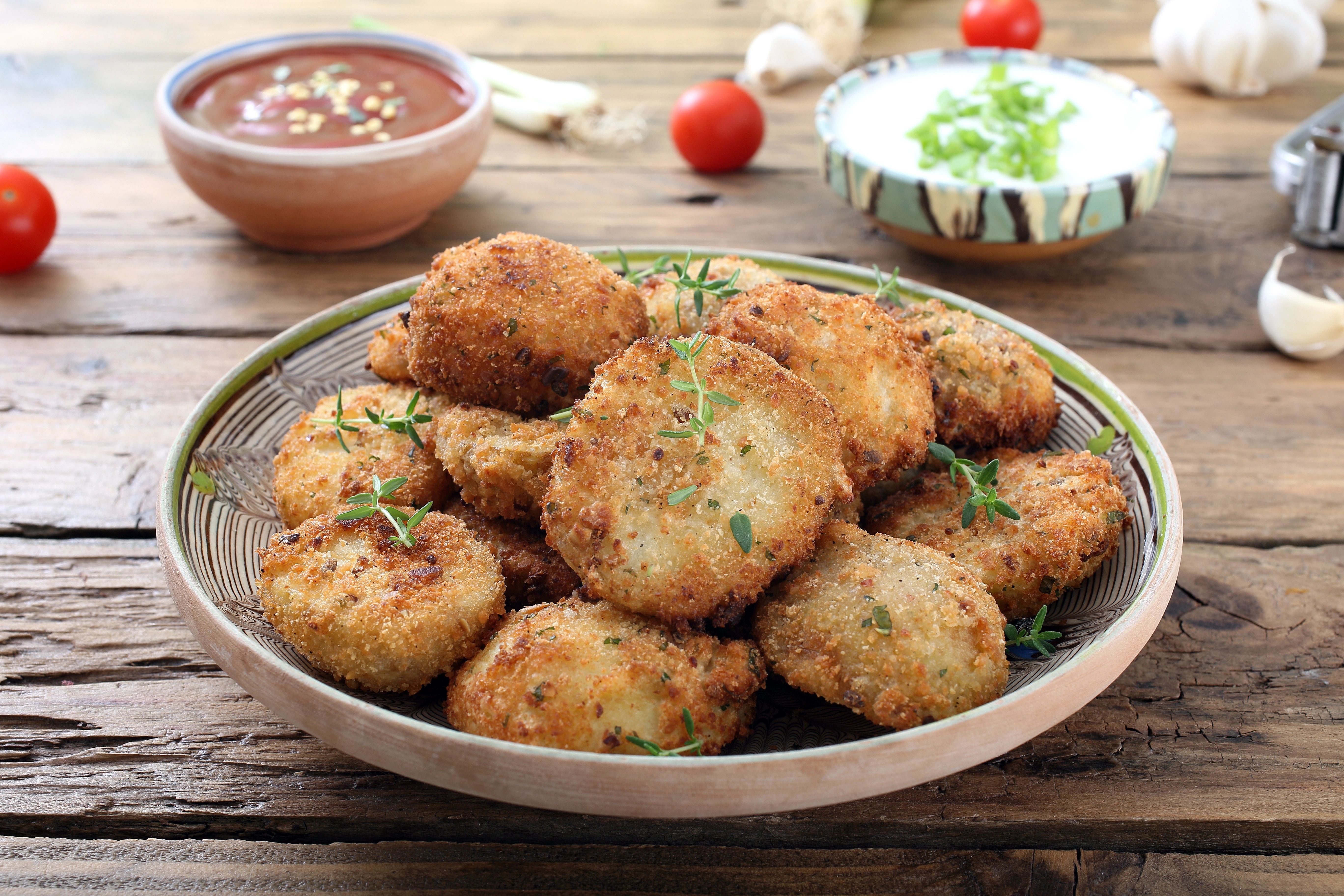 Kartoffel frikadeller