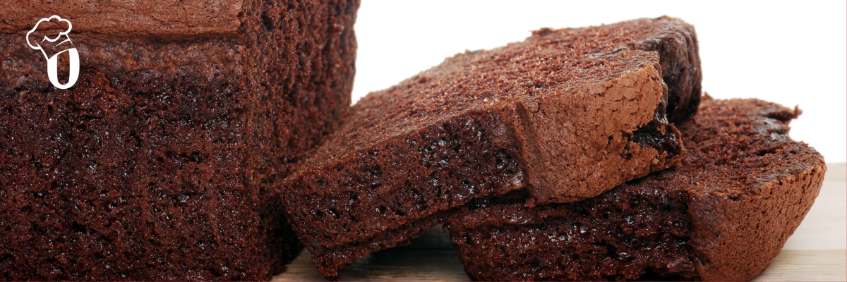 chokoladekage med hytteost