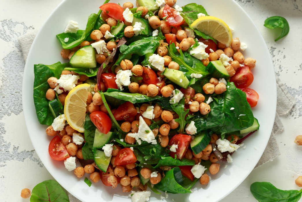 Kikærtesalat