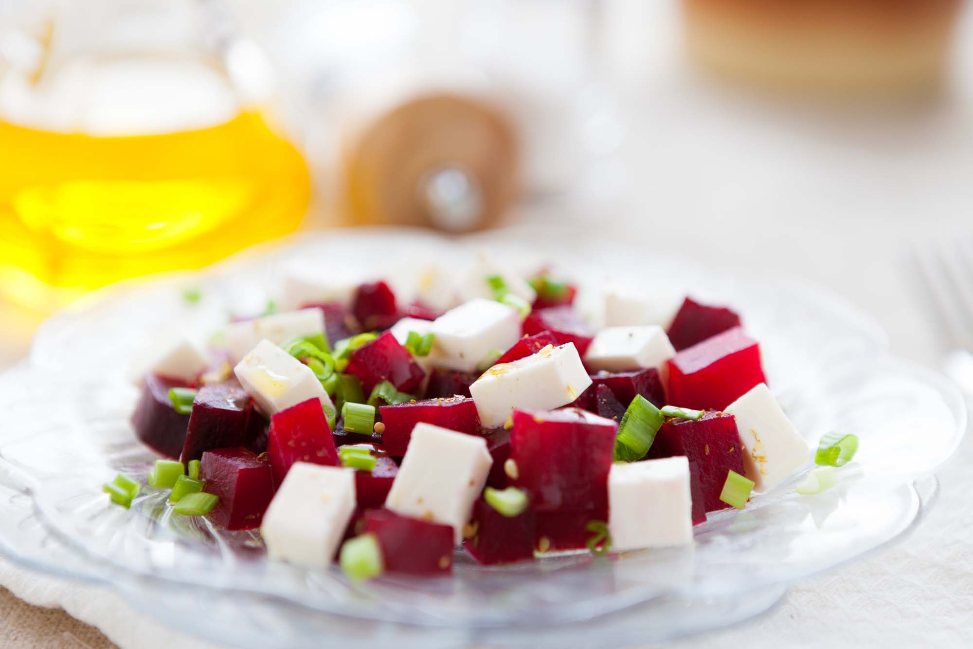 Salat - bagt rødbedesalat