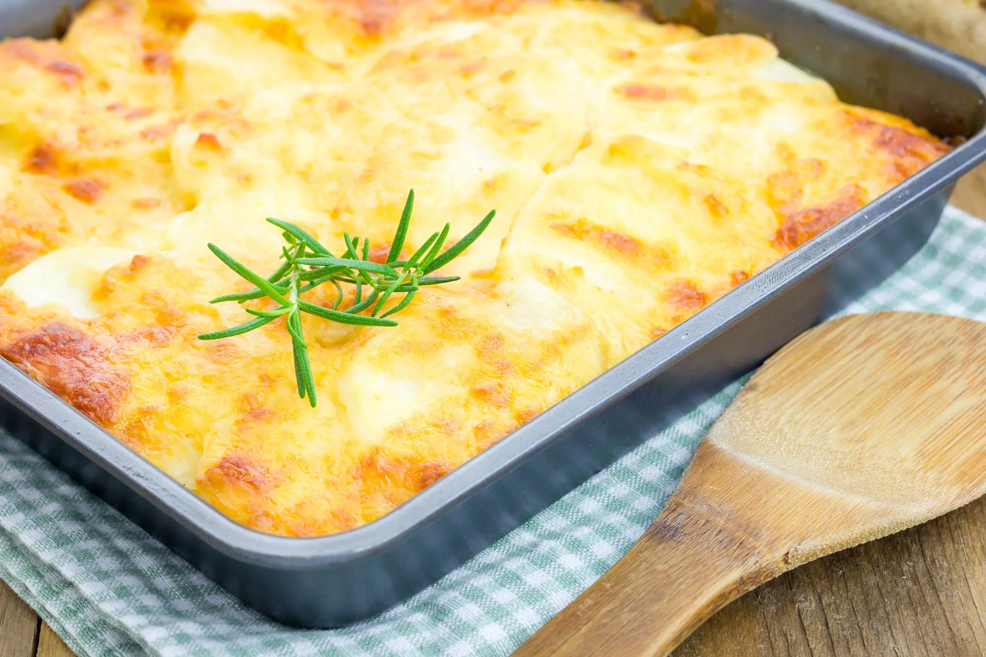 Gratin med  jordskokker