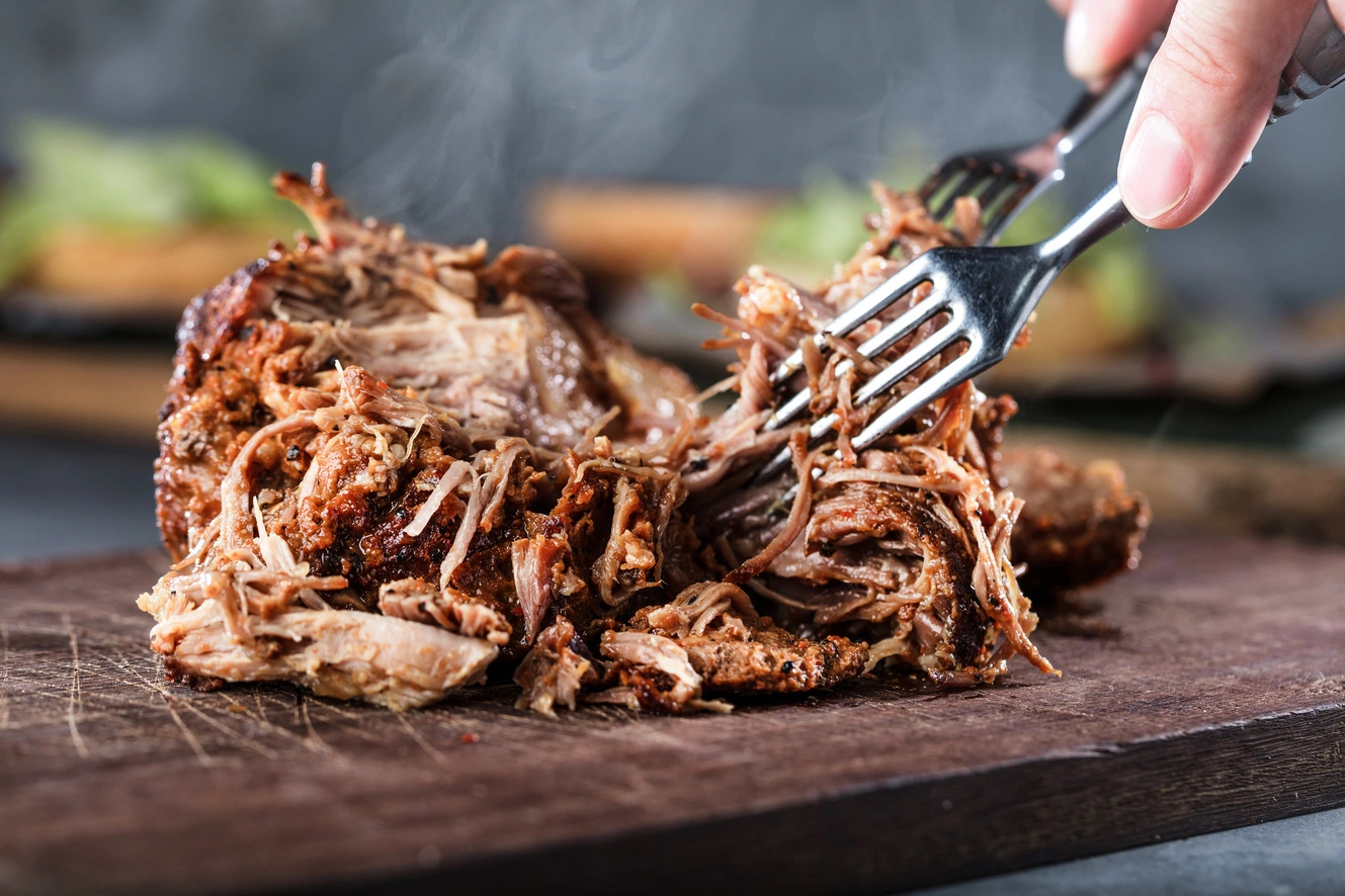 Pulled pork i sous vide
