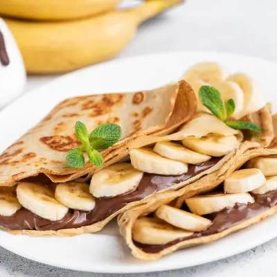Pandekager med Nutella
