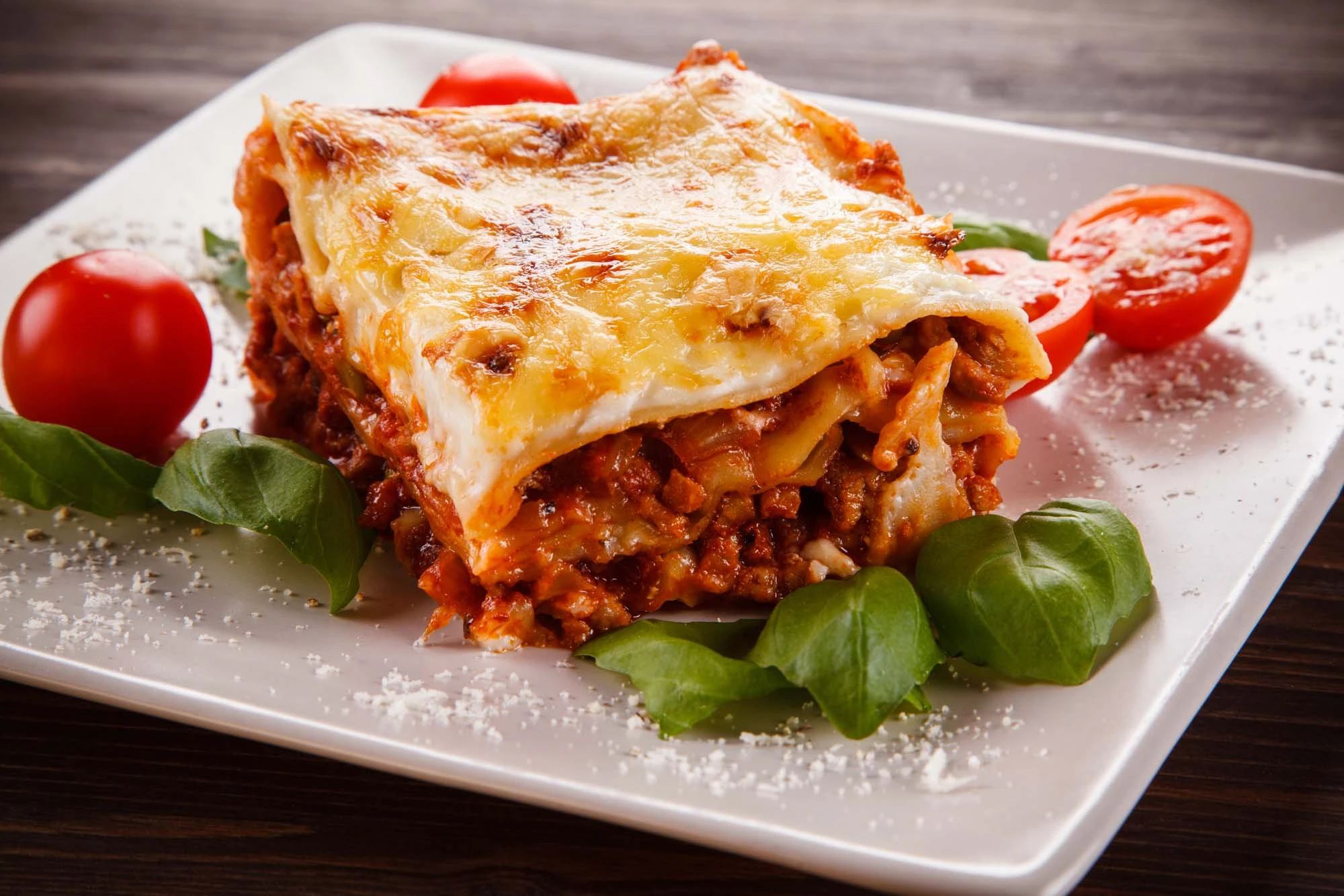 Lasagne med mornaysauce