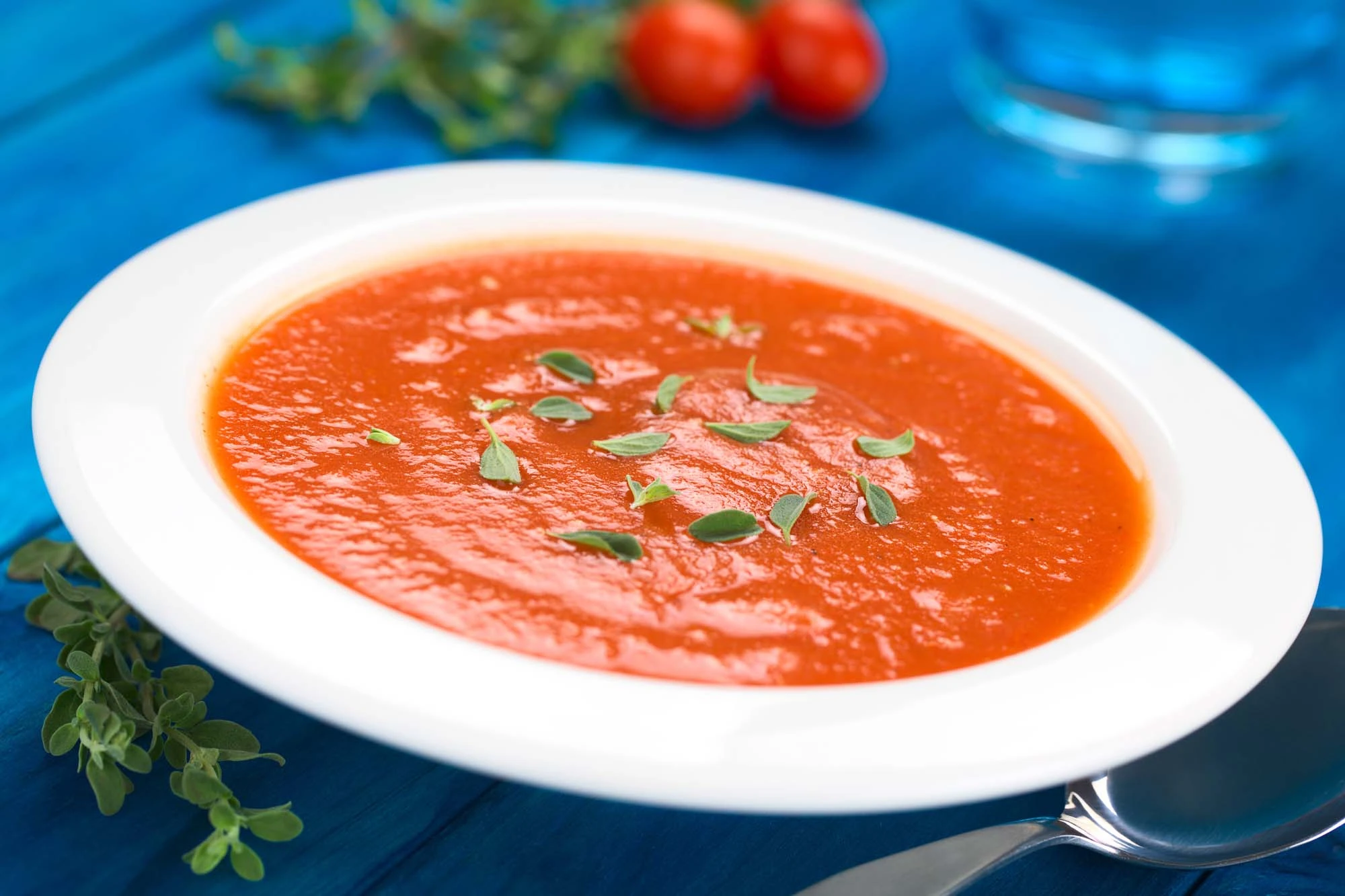 Tomatsuppe med oregano