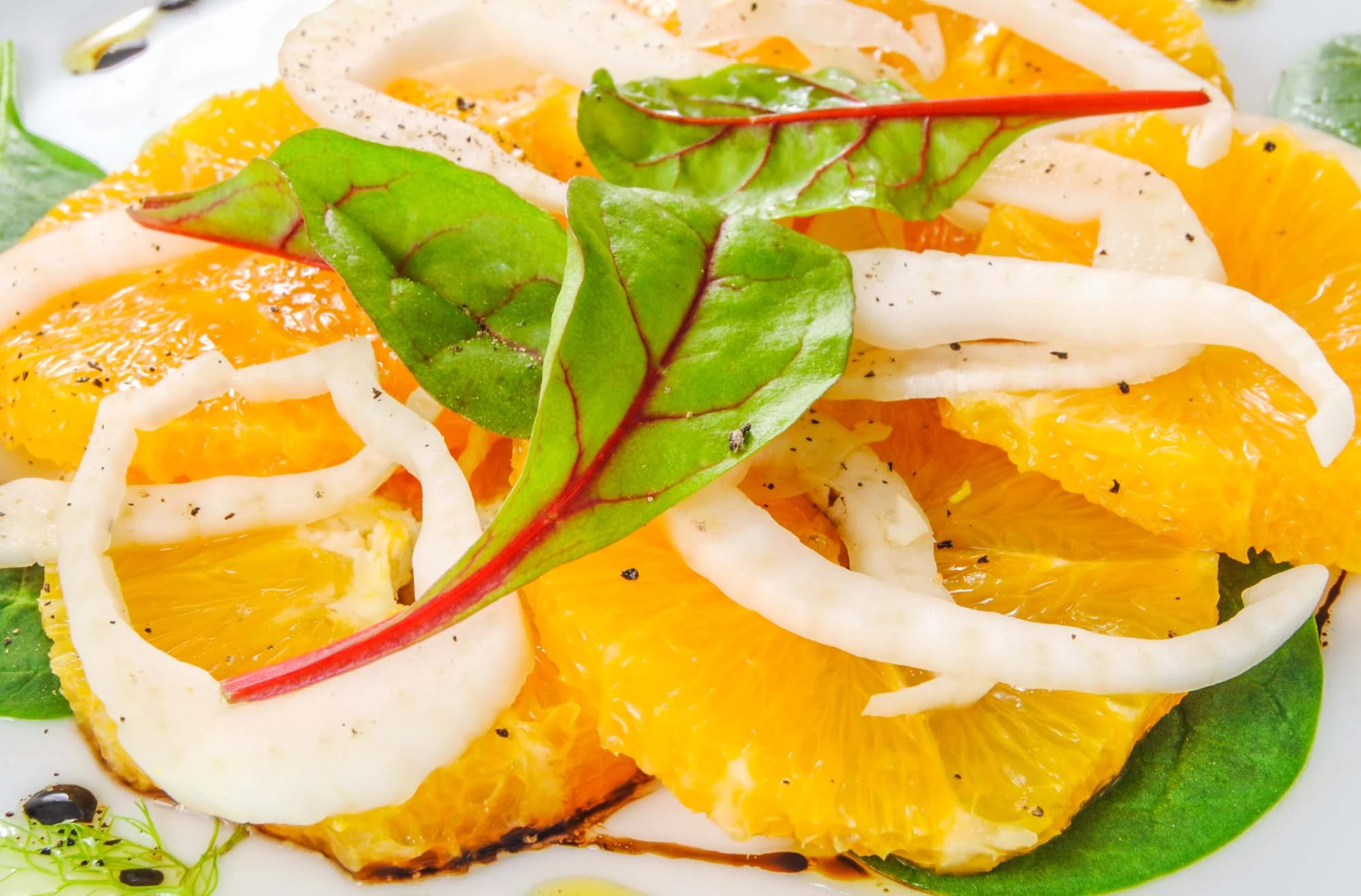 Salat med appelsin og fennikel