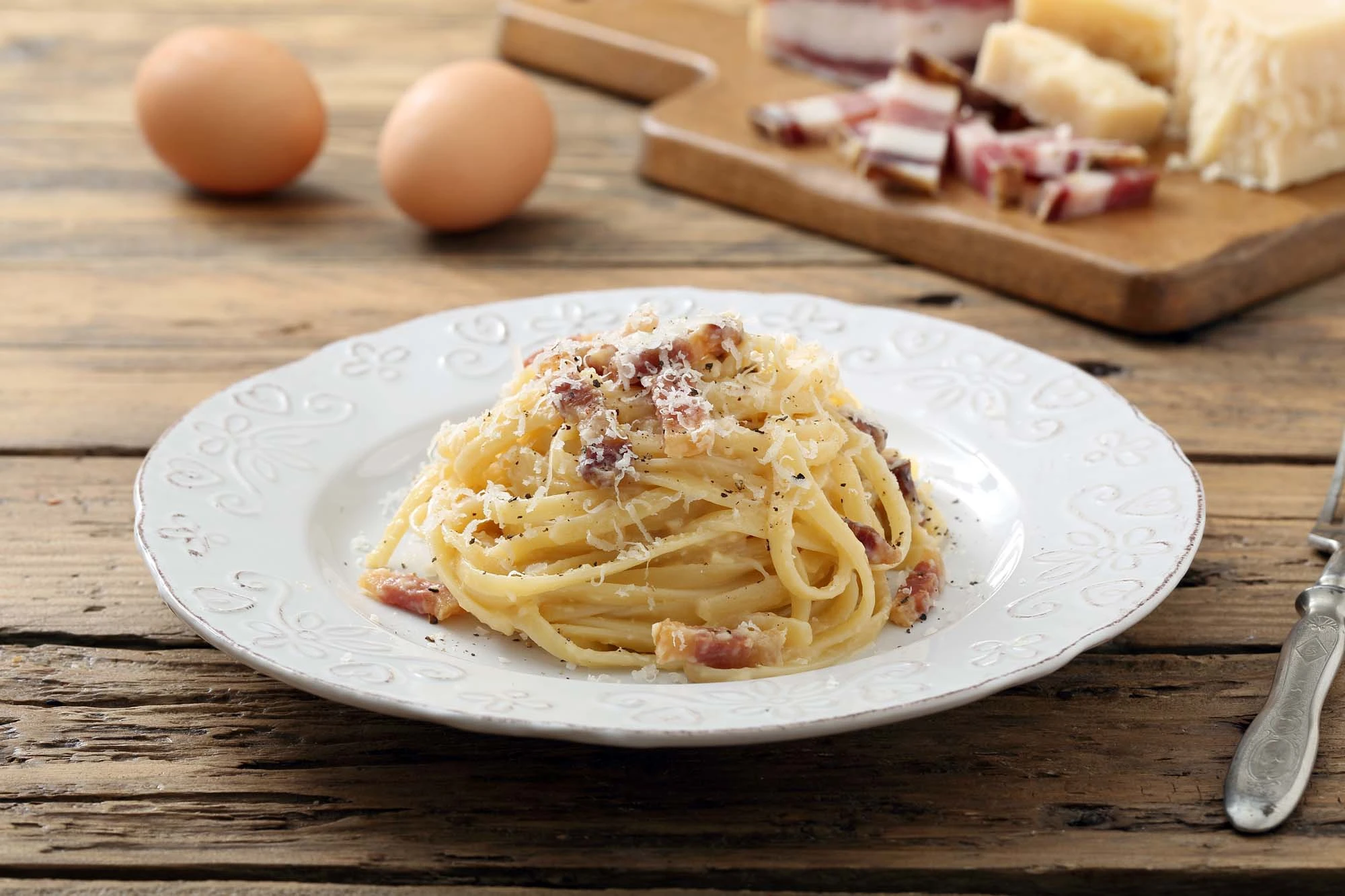 Pasta carbonara