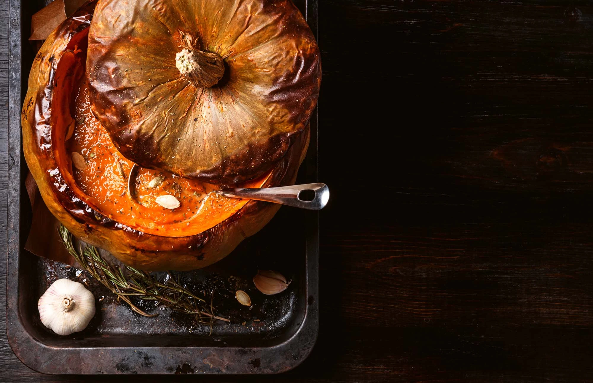 Bagte fyldte græskar