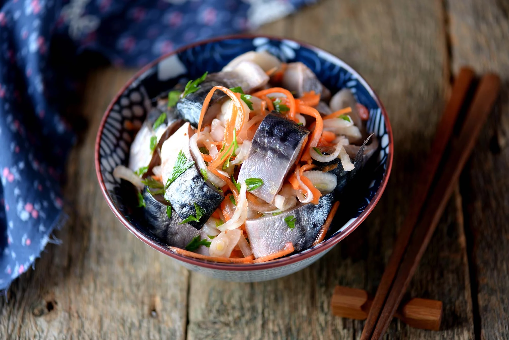 Makrel i eddikemarinade