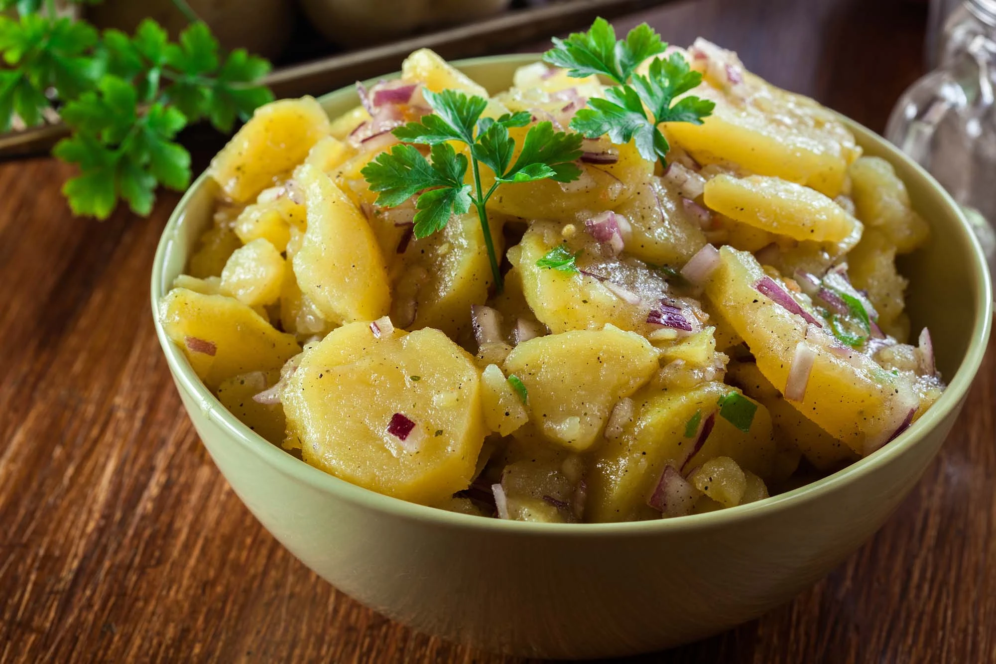 Gammeldaws varm kartoffelsalat