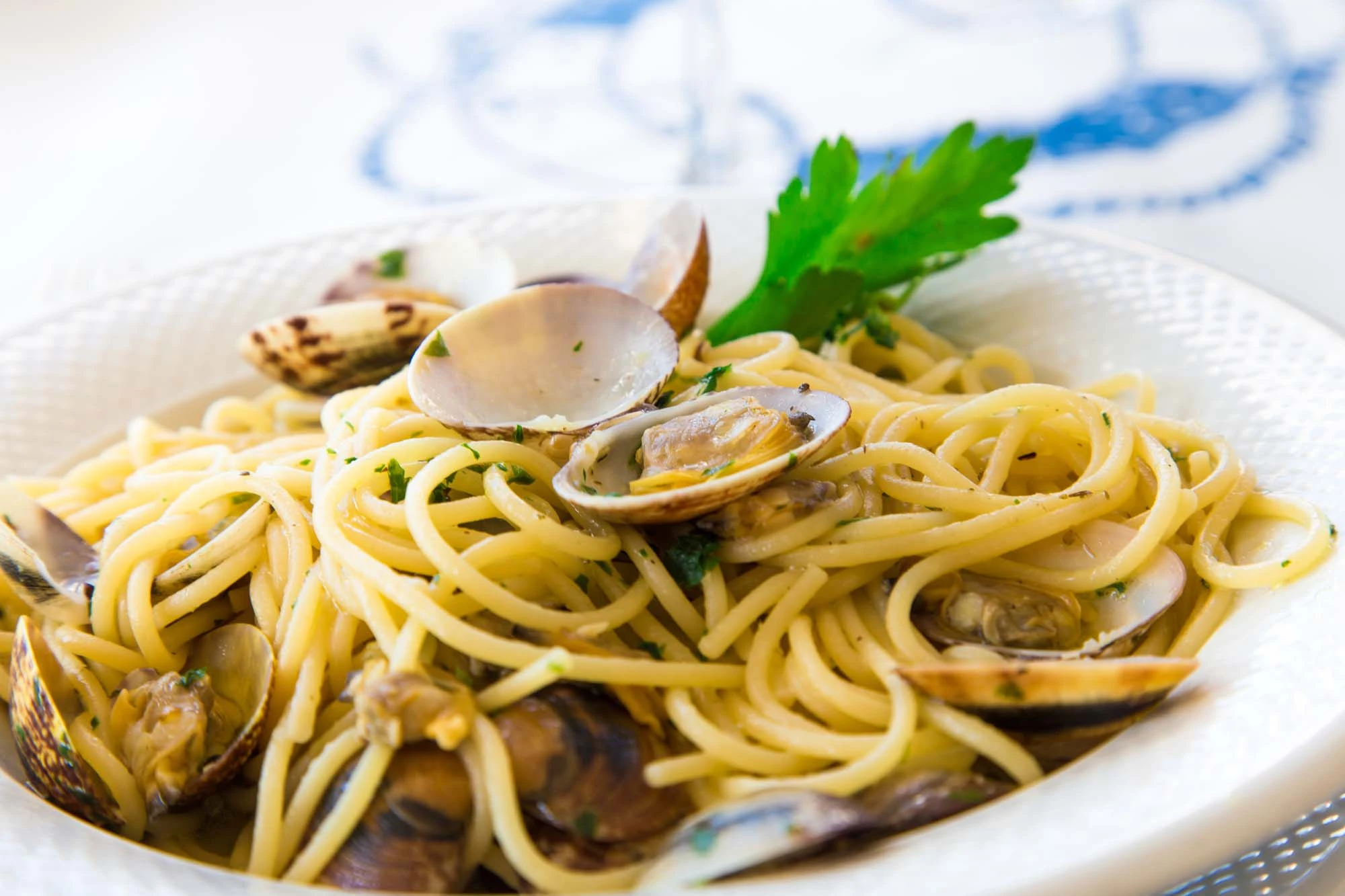 Spaghetti vongole