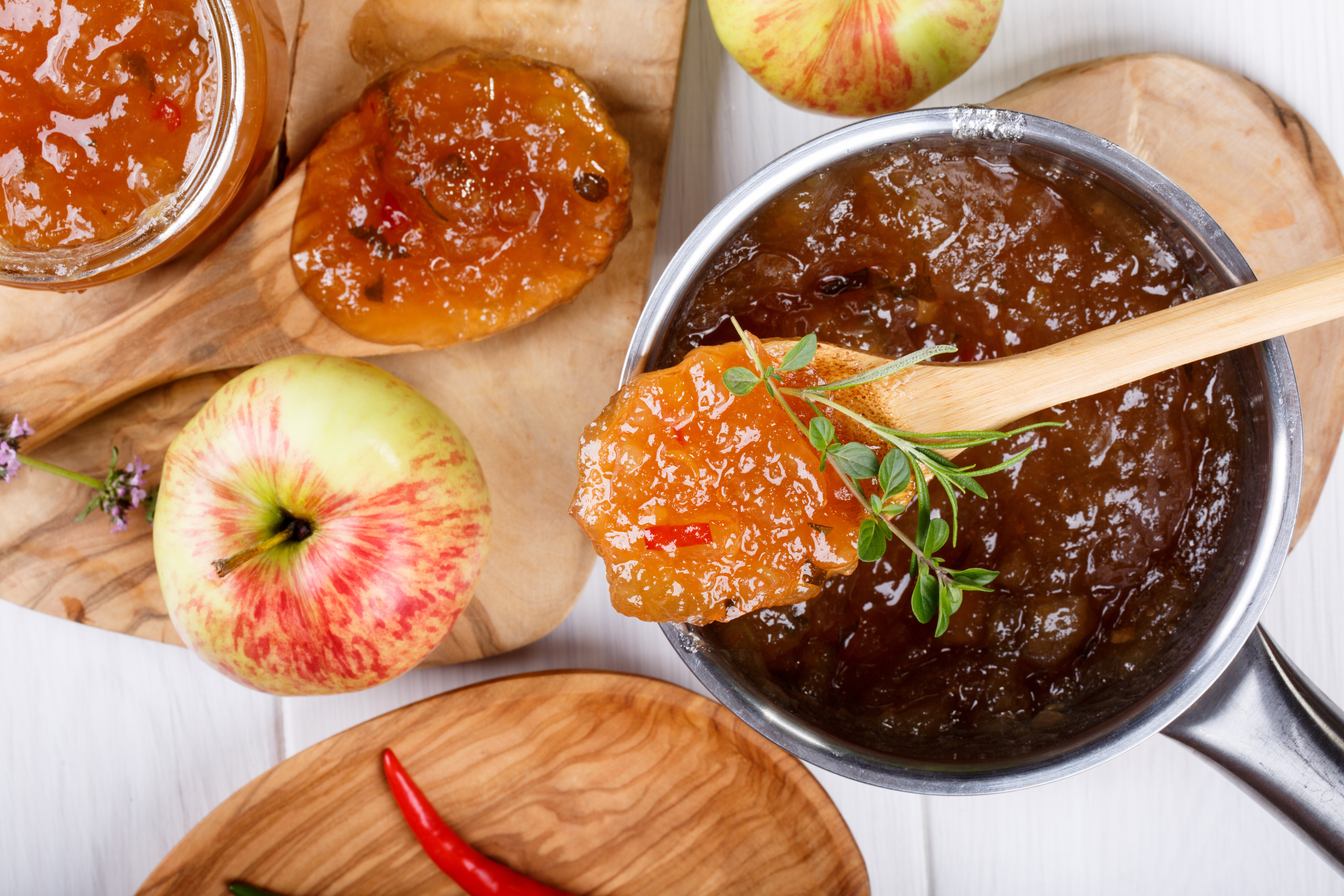 Hjemmelavet æblechutney