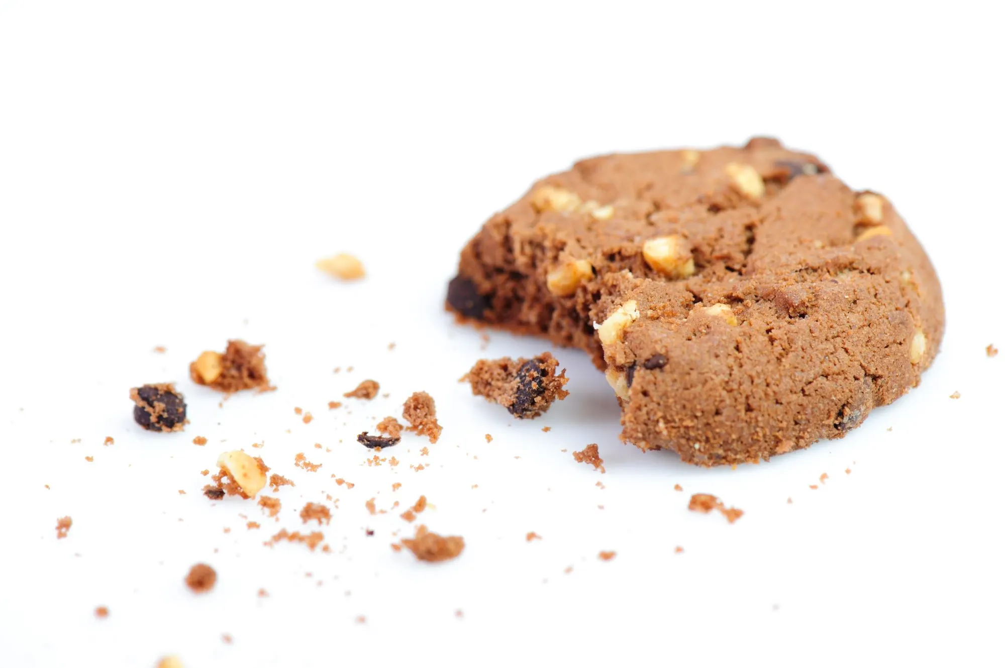 Chokolade- og nøddesmåkager