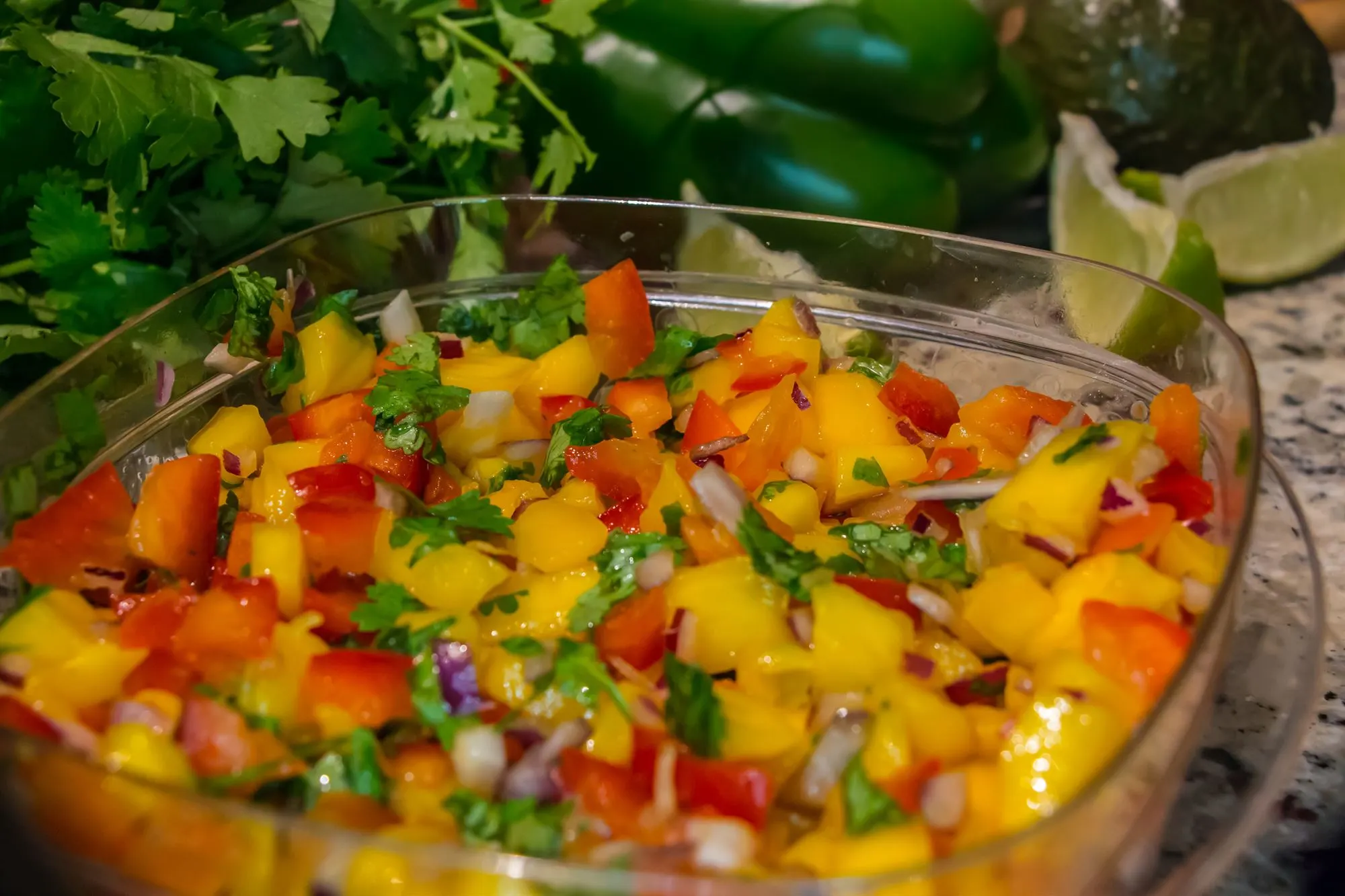 Mexicansk mangosalsa
