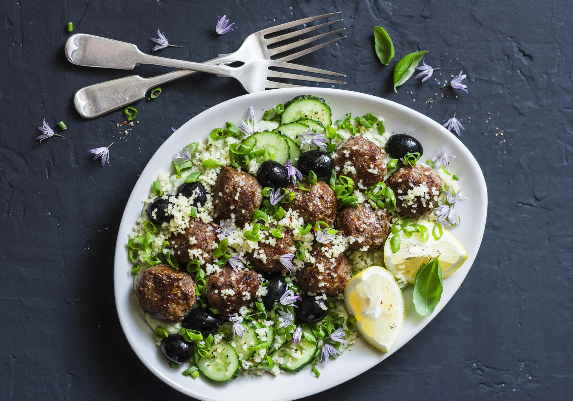 Græske frikadeller - Keftedes