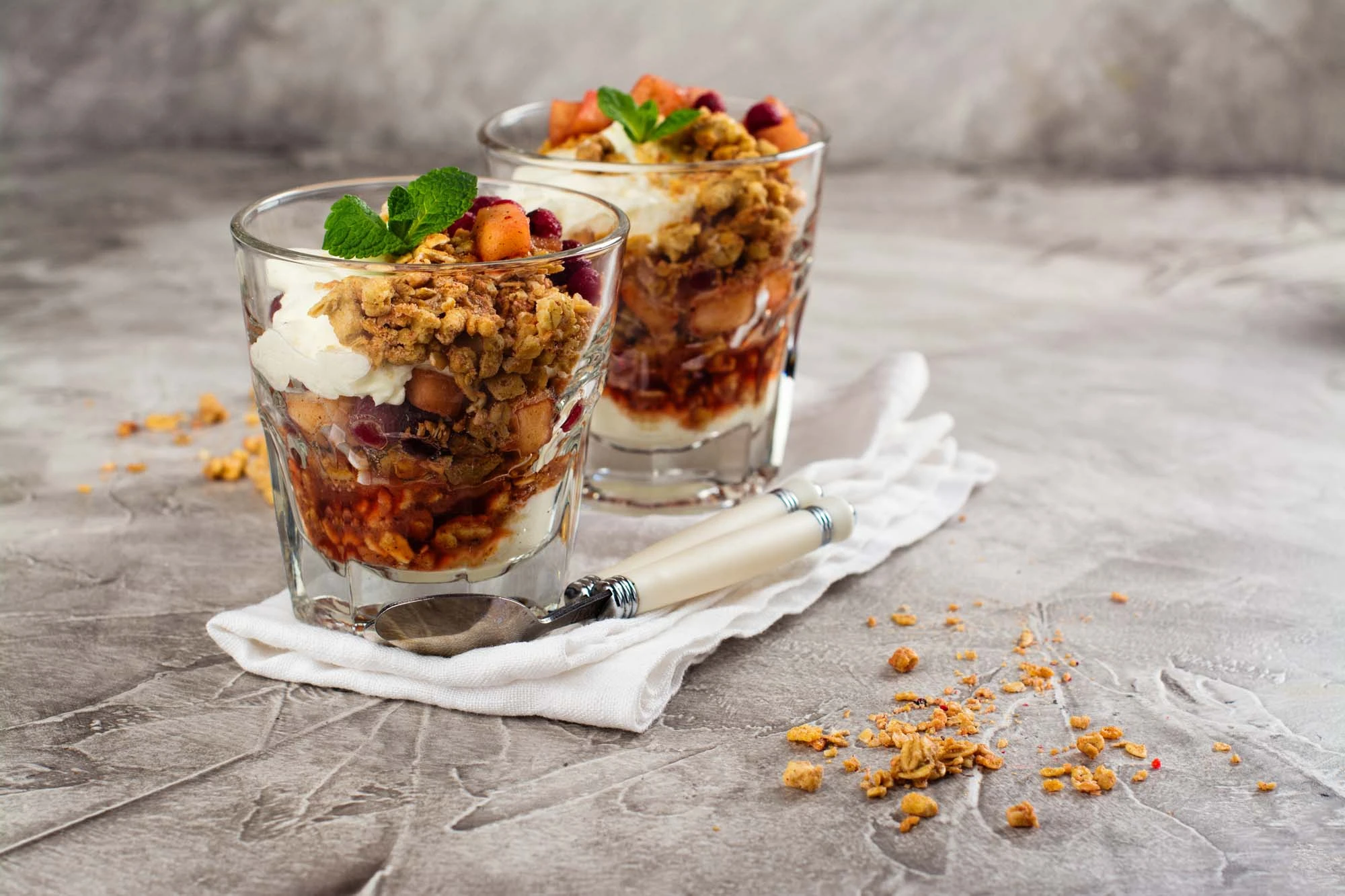 Æbletrifli med ingefær og chili